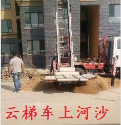 云梯車作業